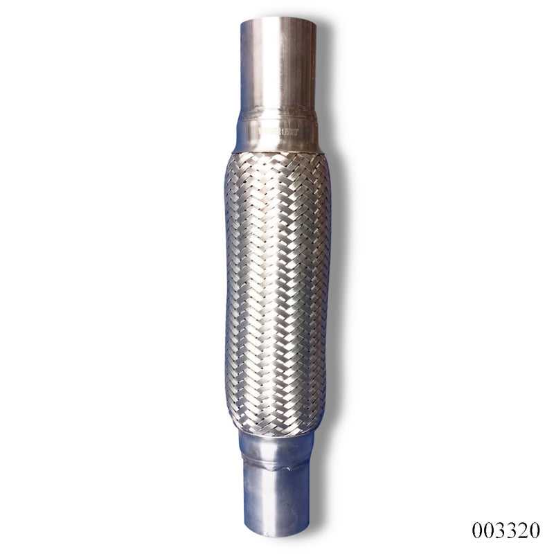 ท่อไอเสีย WPR 1.75 นิ้ว x13 นิ้ว (OD48 x 230/330) ไม่มีเปียด้านใน 2 ชั้น 45 mmx 48mm x 330mm x 73mm (003320)