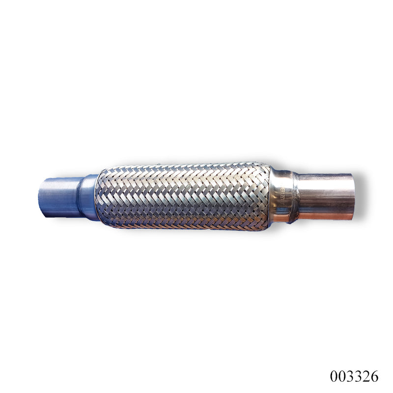WPR Exhaust Pipe, 1.75"x13", 3-Layer Inner Braid Heavy Duty
