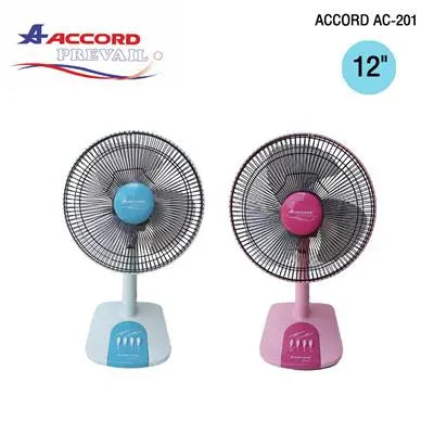 Table Fan, ACCORD, 12", AC-201