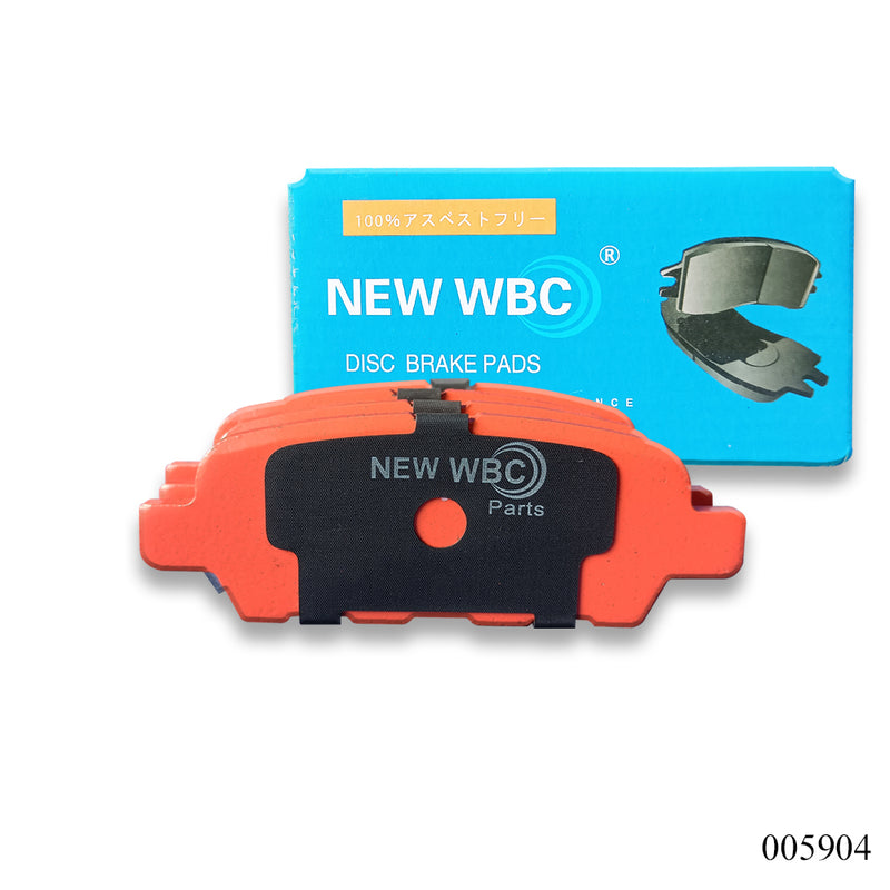 ผ้าเบรค WBC ใหม่ 44060-EG00J, D1244 (005904)