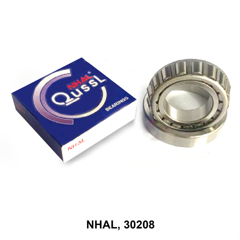 NHAL, Tapered Roller Bearing, China, 30208, 40x80x19.75mm
