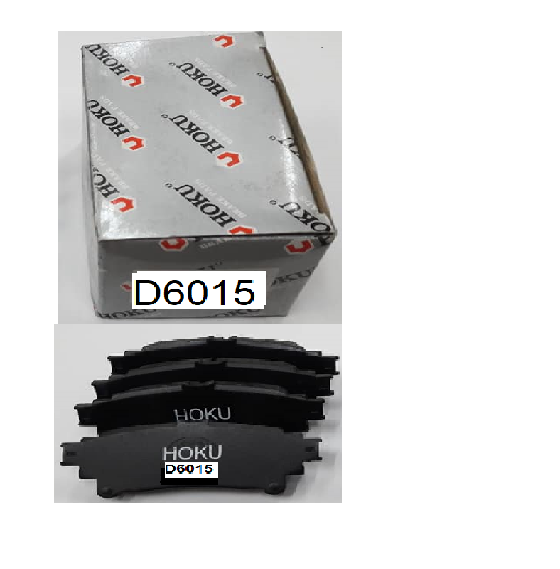 HOKU, Brake Pad, A363K, D6015=D6030, HP609