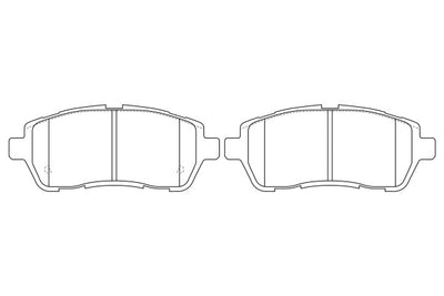 NEW STAR, Brake Pad, D0051, Graphite, SUZUKI, ERTIGA, FRONT