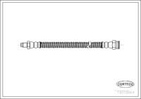 Shaft Seal, camshaft, CORTECO, OEM 7700102699, Article number 2 0 0 1 8 2 0 6 B, RENAULT (110447)