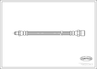 ปลั๊กซีล, บ่อน้ำมัน, CORTECO, OEM 652475, หมายเลขสินค้า 2 2 0 0 5 6 H, OPEL (111592)