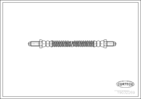 Brake Hose, CORTECO, OEM 5158080130, Article number 1 9 0 3 2 2 6 9, SUZUKI (108185)