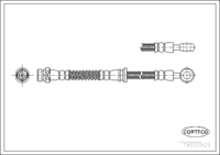 สายเบรค CORTECO, OEM MR334054, หมายเลขสินค้า 1 9 0 3 2 9 2 9, MITSUBISHI (108707)