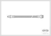 Brake Hose, CORTECO, OEM 781434800, Article number 1 9 0 3 4 7 5 2, RENAULT (109200)