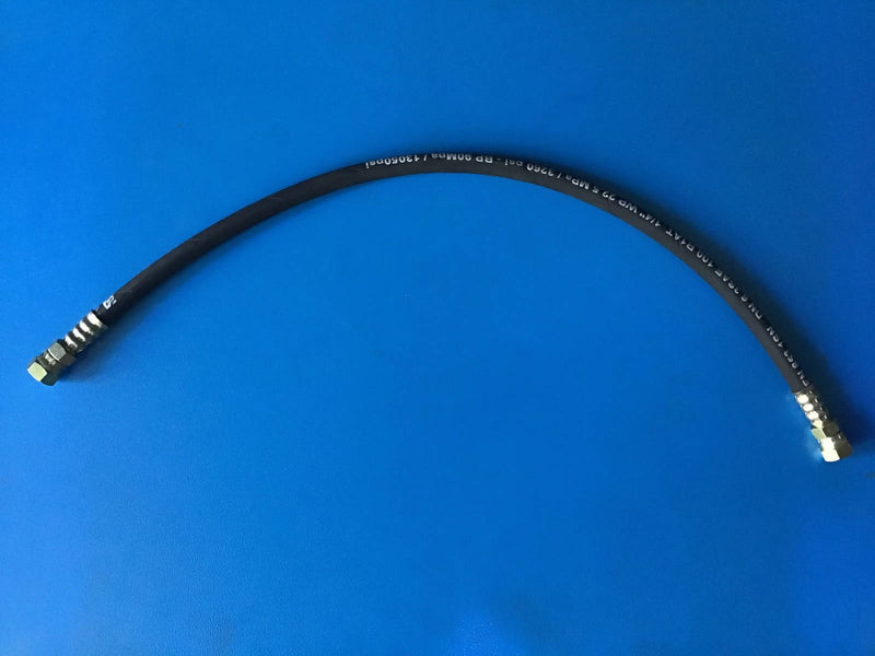 ZMTE Brake Hose Assembly - 1/4", 26711-04-04 x 26711-04-04, 24"
