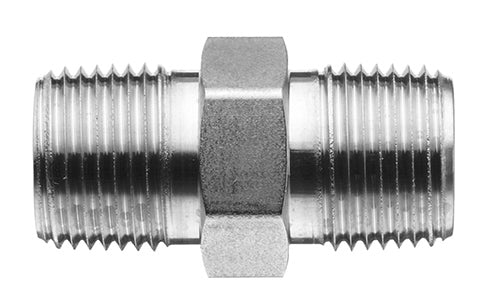 hydraulic fittings, 5404-08-06 - 1/2" NPTF Male x 3/8" NPTF Male (010944)