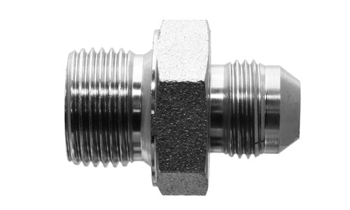9005-20-12 - 1-1/4" Male JIC x 3/4" Male BSPP - Steel Hydraulic Adapters (088302)