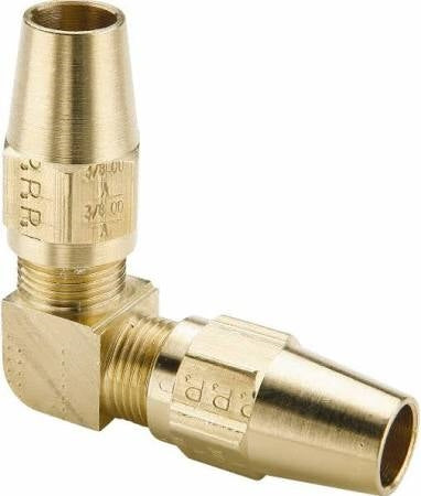 B-31365-06-06 | Brass 3/8" Air Brake Union 90Â° Elbow (092393)