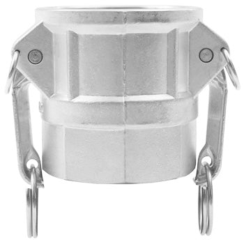 CAM-AL-D-128 | 8" Cam & Groove Female NPT Female (Aluminum) (093445)
