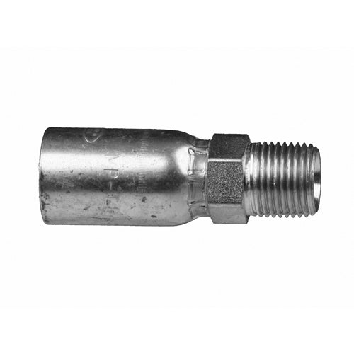 MP-22-24-R5 - 1-3/8" Hose (R5) x 1-1/2" NPTF Male Pipe Rigid Hose End Fittings (084194)