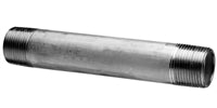 N4W4-02-0.75 - 1/8" Sch 40 Welded Close Nipple x 3/4" Long - 304 Stainless SN: S8344NI0 01006 (098788)