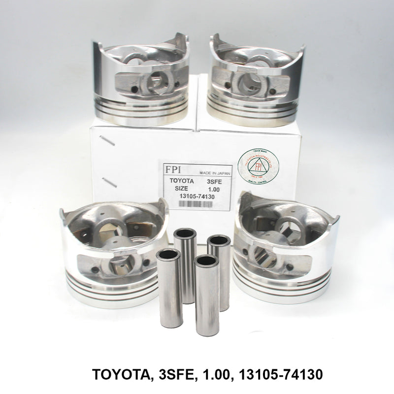 ลูกสูบพร้อมพิน, FPI, 3SFE, 1.00, 13105-74130 (001777)