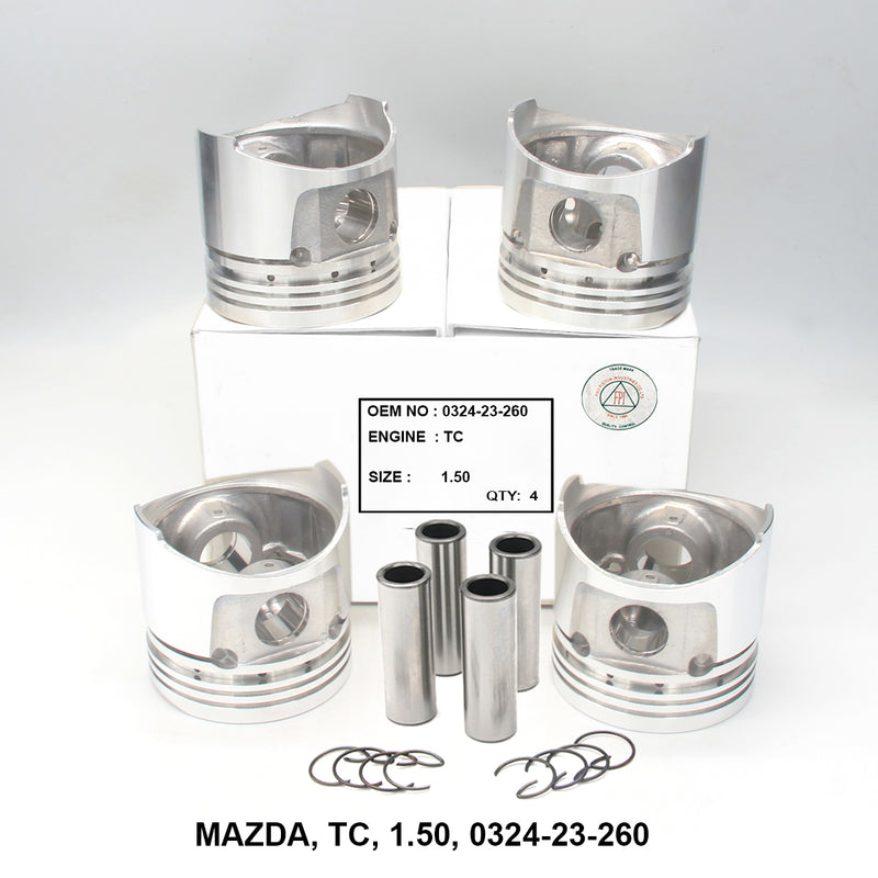 FPI Piston w/ Pin 1.50 Oversize - Nissan TC - OEM 0324-23-260