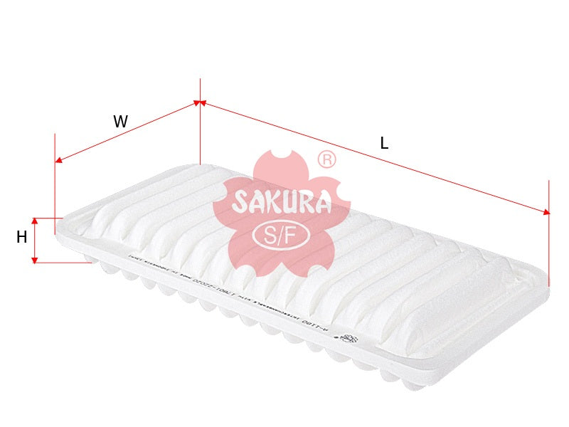 Air Filter (Element)၊ SAKURA၊ 88969108၊ A-1180၊ TOYOTA (124121)