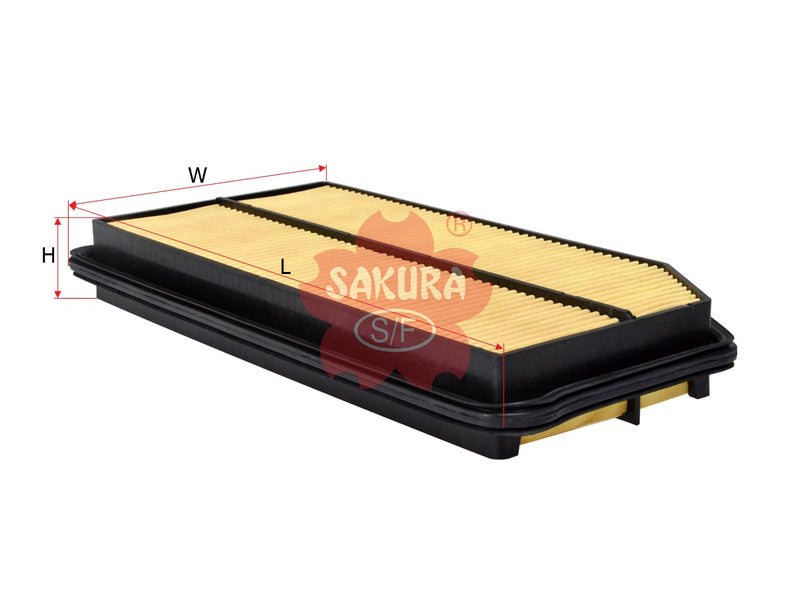 Air Filter (ဒြပ်စင်)၊ SAKURA၊ 17220-RJE-A10၊ A-1663၊ HONDA (126075)