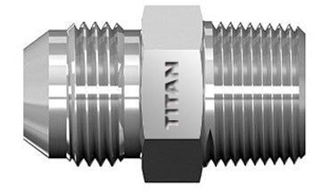 SS-2404-32-24 - 2" JIC/AN 37Â° x 1-1/2" Male Pipe - Stainless Steel (094342)