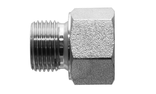 SS-9035-16-16 | 1" Male BSPP x 1" Female NPTF - Stainless Steel (087837)