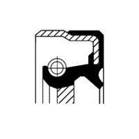 Shaft Seal, transfer case, CORTECO, OEM 99972047, Article number 0 1 0 3 4 3 5 6 B, MERCEDES-BENZ (103508)