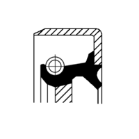 Shaft Seal, differential, CORTECO, OEM 6562790183, Article number 0 1 0 1 9 4 6 0 B, MAN (102987)