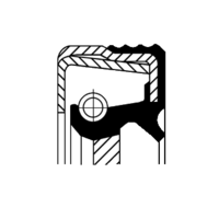 Shaft Seal, automatic transmission, CORTECO, OEM 91207639005, Article number 1 9 0 2 6 2 0 2 B, HONDA (107517)