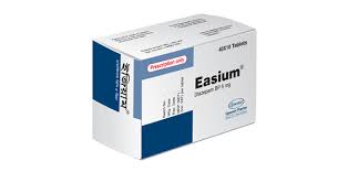 Diazepam BP 5mg EASIUM TABLET Box 10x10's (R2205A9681)